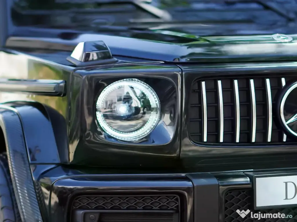 Masinuta electrica pt. 2 copii Mercedes G63, 4x 200W, 24V-14Ah Black 