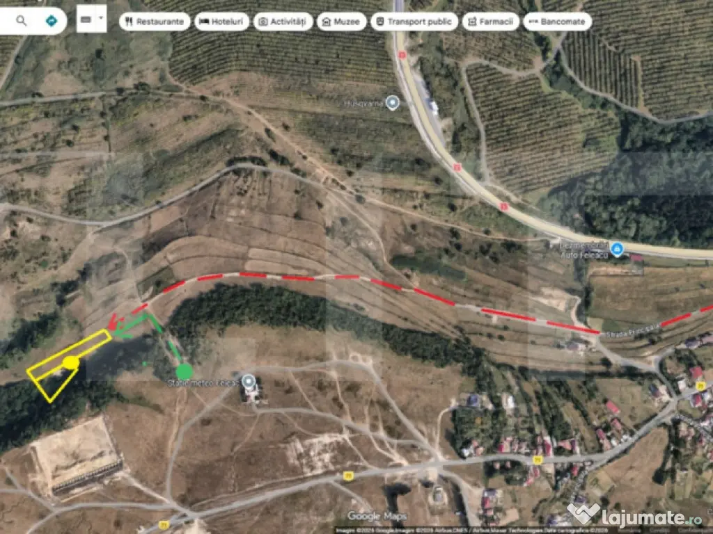 Teren intravilan 4000 mp | Panoramă superbă | Lângă stat 