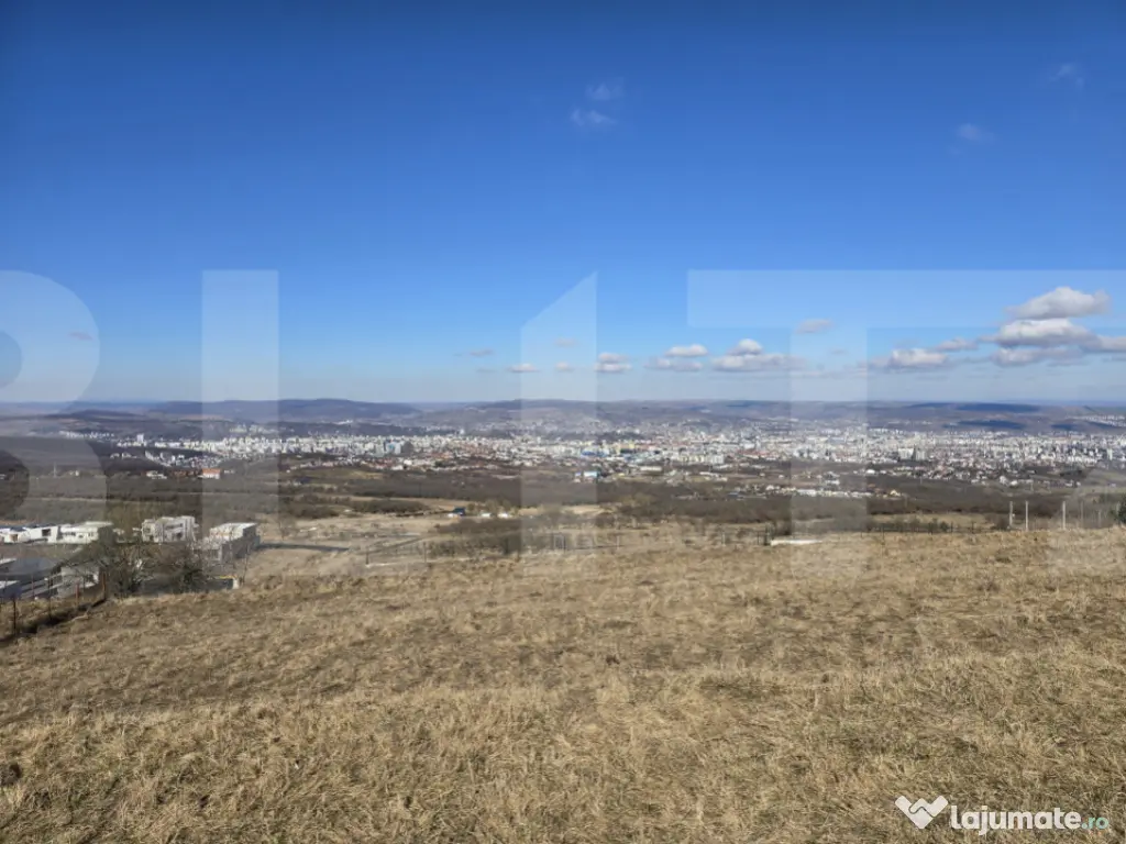 Teren intravilan 4000 mp | Panoramă superbă | Lângă stat 