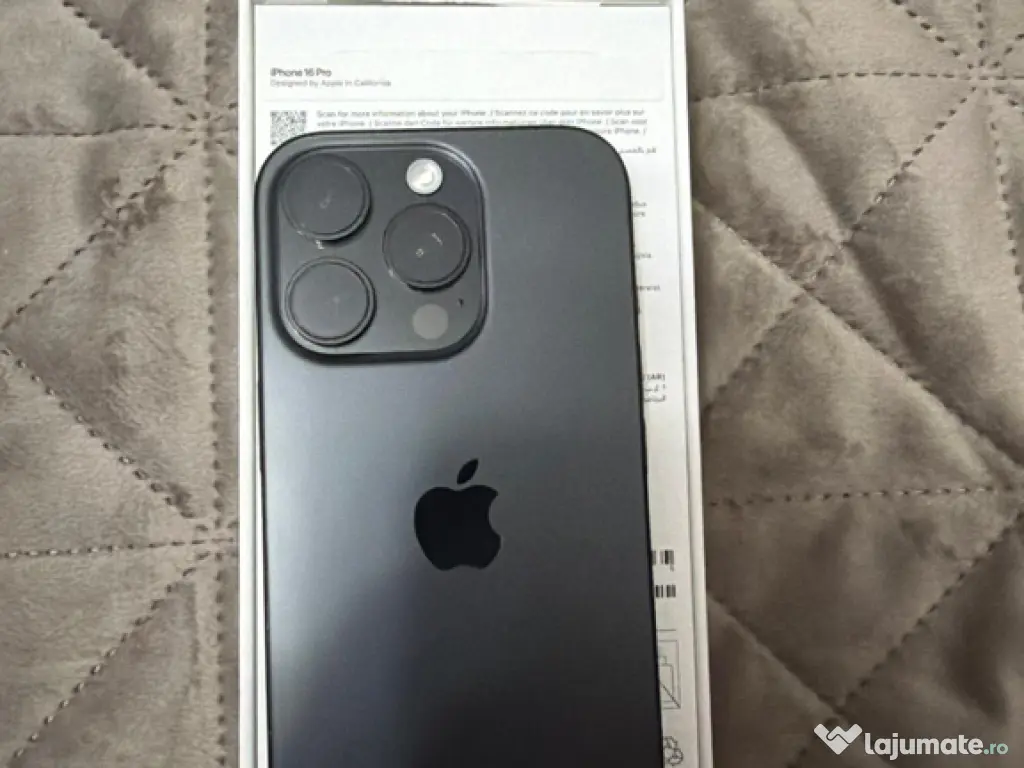 Iphone 16 pro max 256 full box