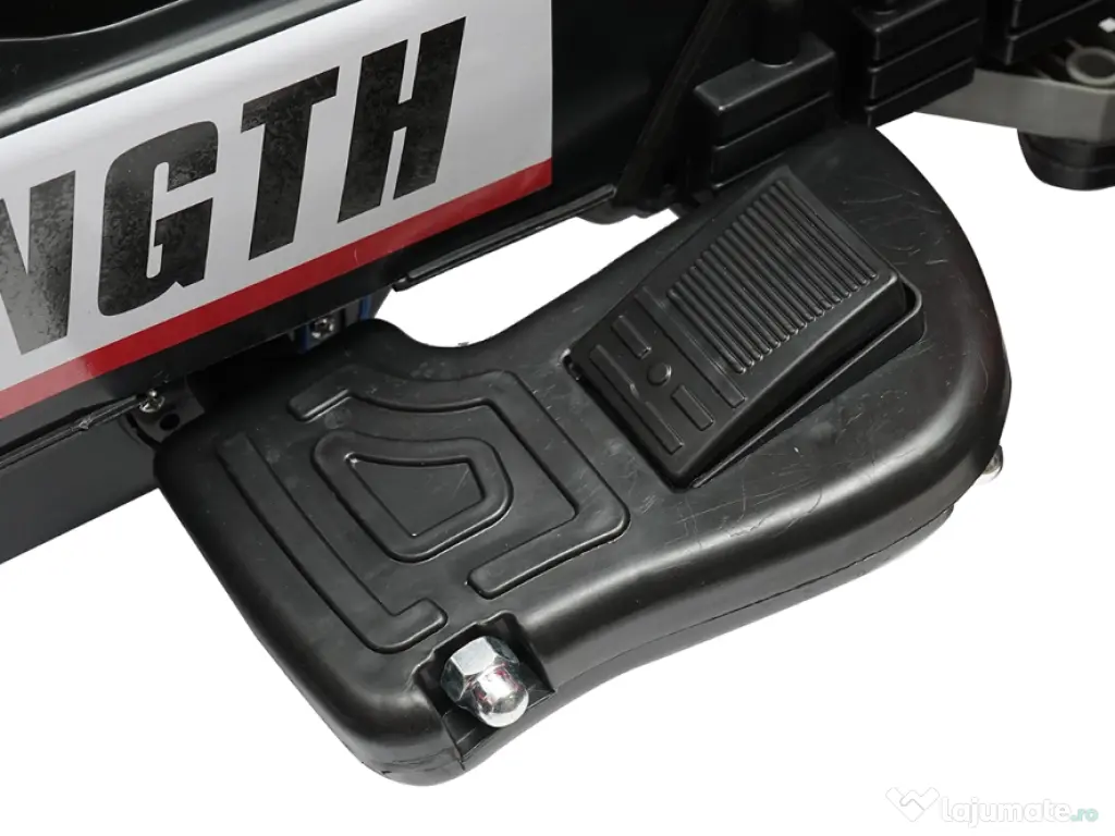 Tractor Copii Baiat Baieti cu Baterie si Remorca Rosu + LIVRARE GRATUITA 