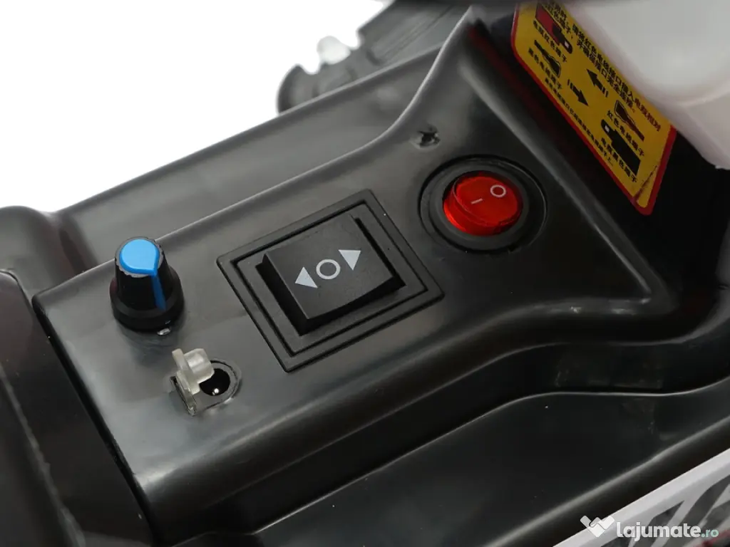 Tractor Copii Baiat Baieti cu Baterie si Remorca Rosu + LIVRARE GRATUITA 