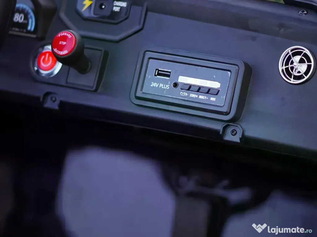 UTV electric pentru 4 copii, Kinderauto BJX1928 24V 14Ah , 500W Army camo 