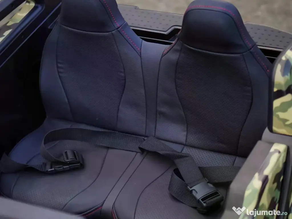 UTV electric pentru 4 copii, Kinderauto BJX1928 24V 14Ah , 500W Army camo 