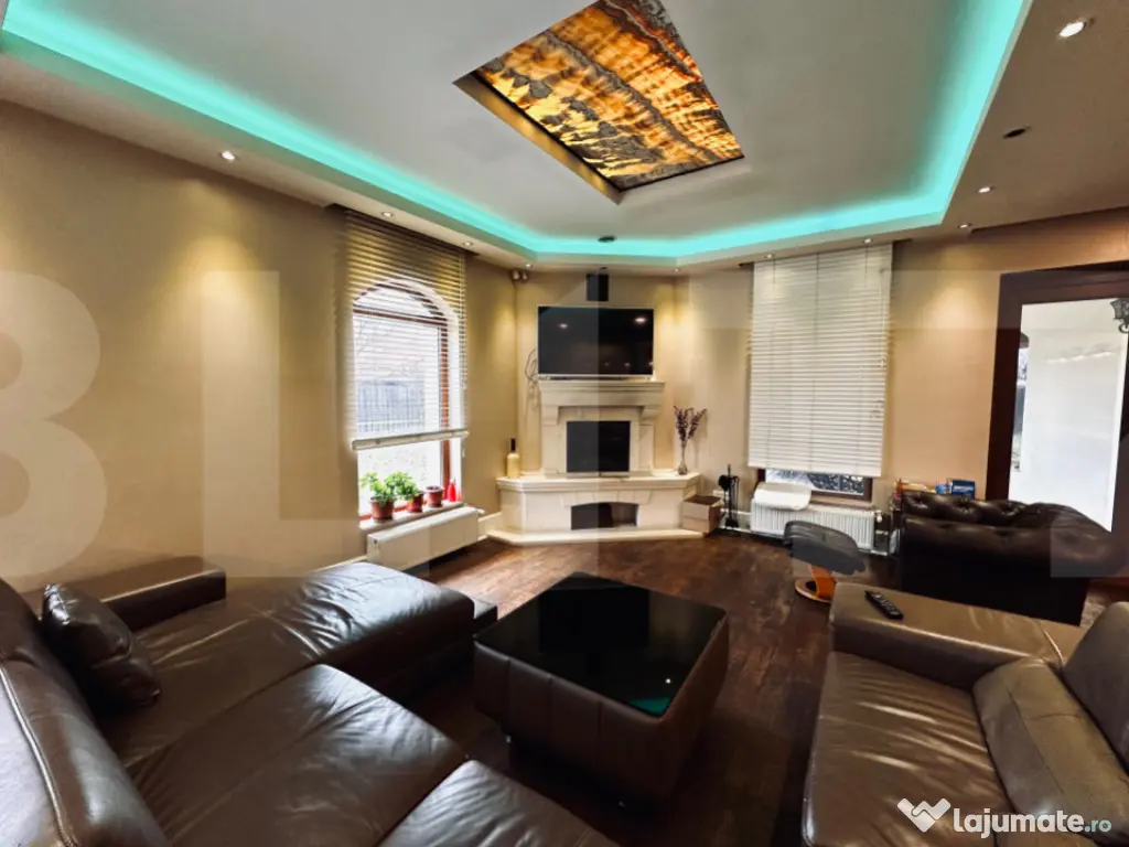 Casă pe parter 7 camere, 305 mp, teren 1100 mp, zona Exteri