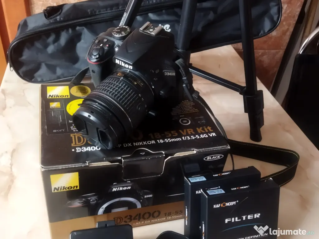 Nikon DSLR D3400 18-55 VR Kit