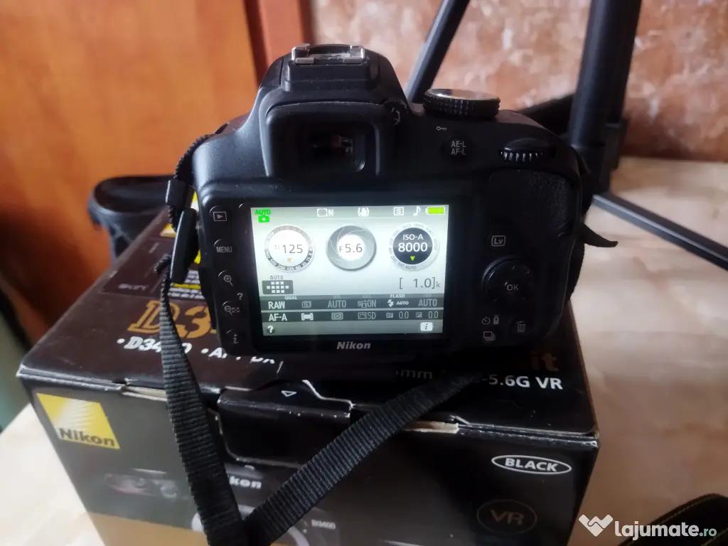 Nikon DSLR D3400 18-55 VR Kit