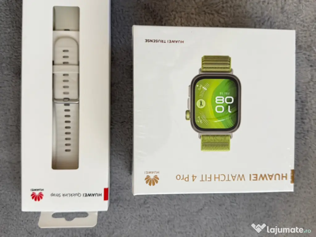 Ceas HUAWEI Watch Fit 4 Pro Sigilat –Garanție 2 ani Altex 