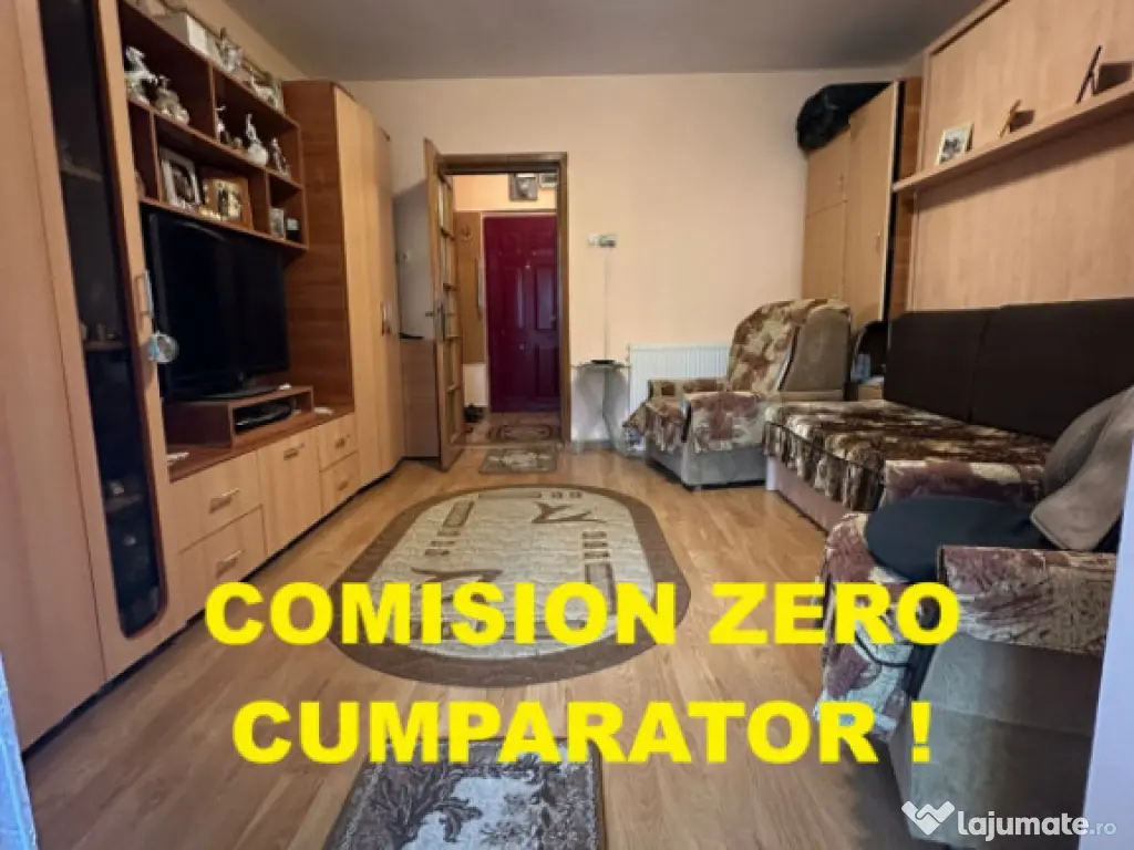 - ETAJ 1. Garsoniera Hipodrom-Pietatii. Comision ZERO! REPR. 