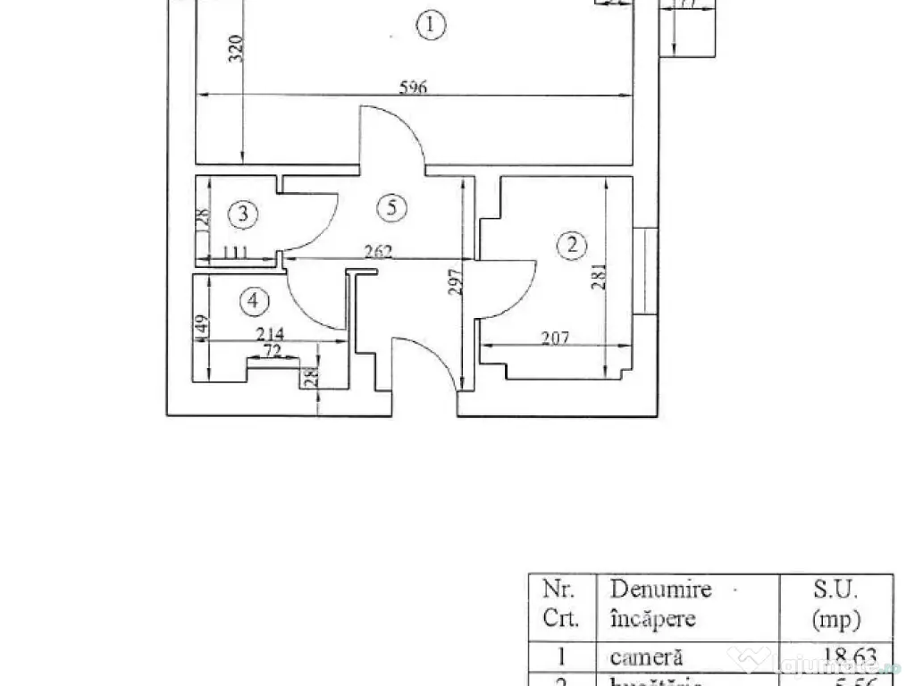 Garsoniera renovata, 43 metri patrati, langa Mega Mall 