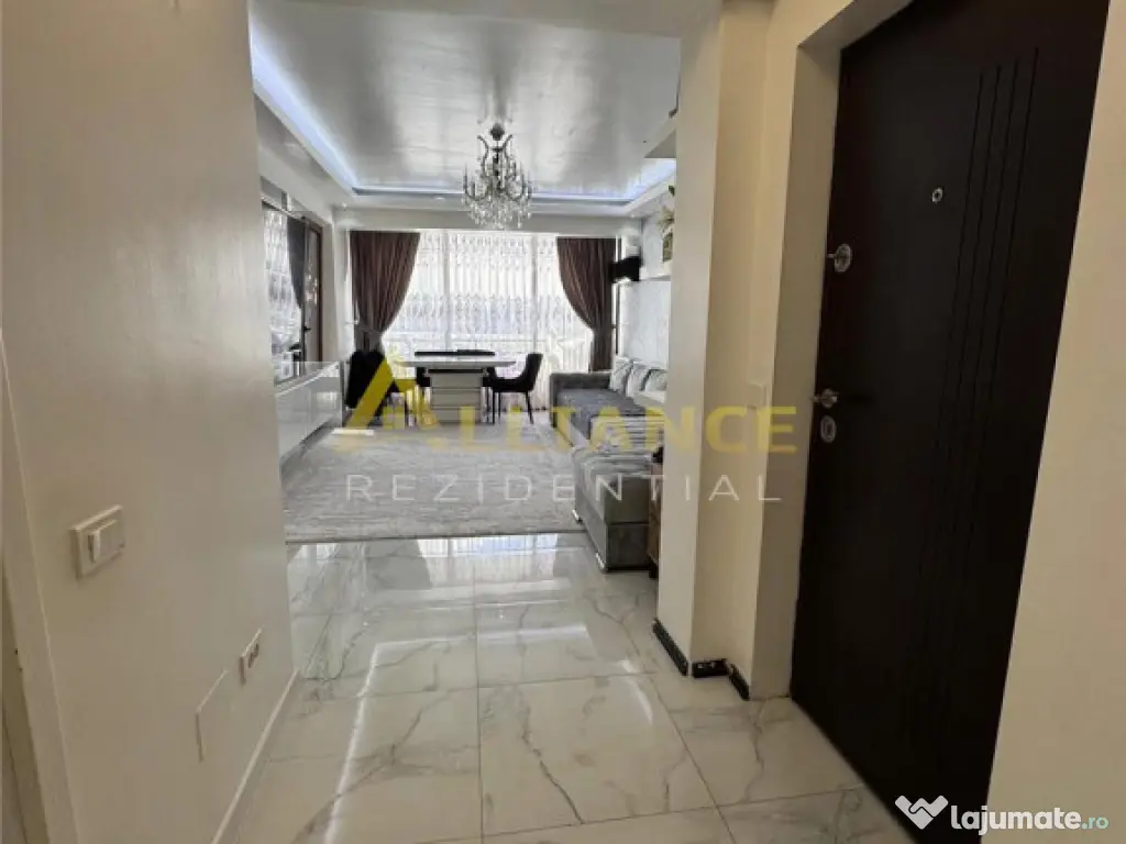 2 camere modern, mobilat, cu parcare si terasa – zona S...