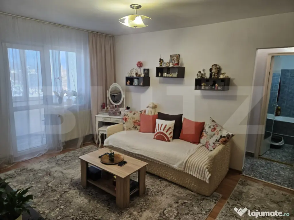 1. Apartament 2 camere, 37 mp, balcon, mobilat – Deva, zon