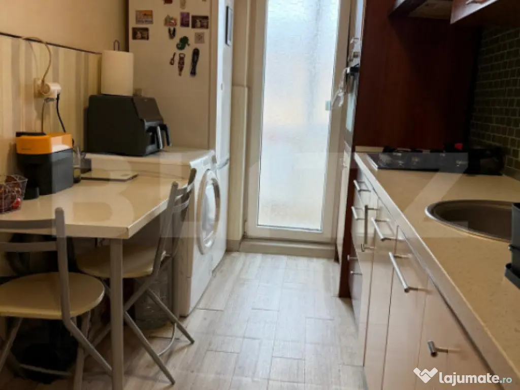 Apartament 3 camere decomandat - zona Noua, mobilat, utilat 