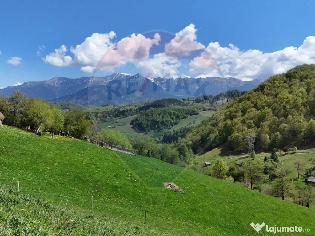 Teren intravilan în Moieciu | 2.847 mp | Deschidere DN 73 