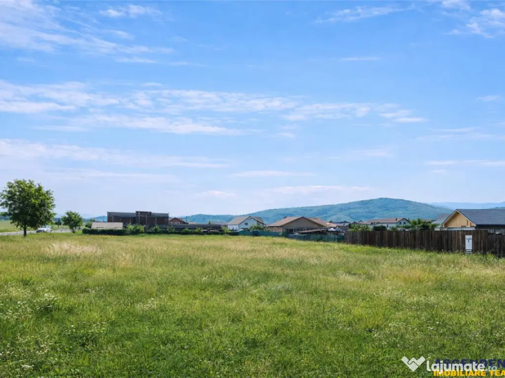 Lot pentru casa, 800 mp intravilan, Bod, 15 min Brasov 