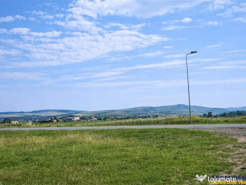 Lot pentru casa, 800 mp intravilan, Bod, 15 min Brasov 