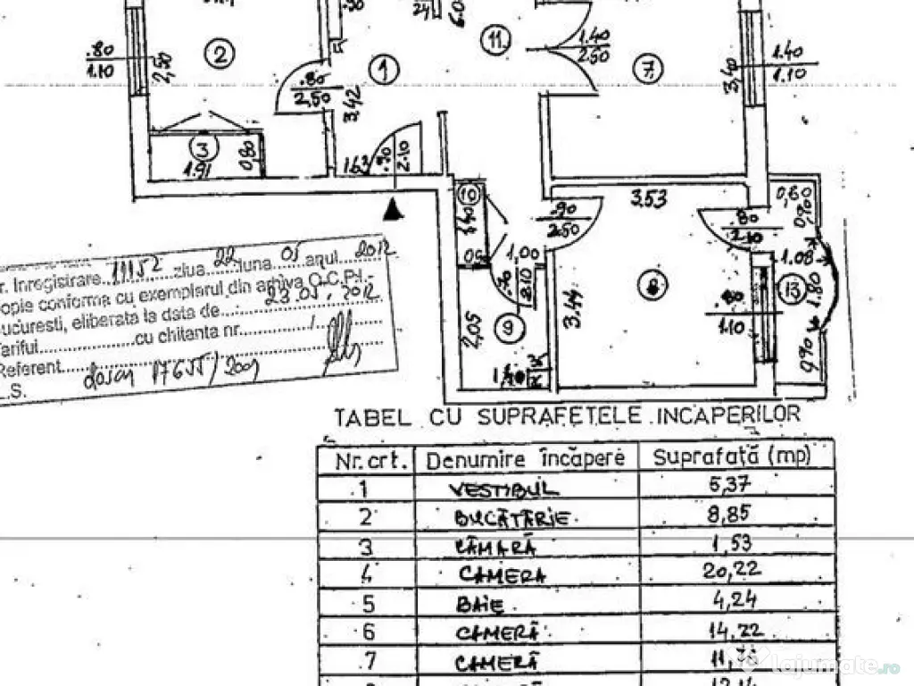 13 SEPTEMBRIE - Sebastian | 4 camere Bloc 1989 etaj 6/8 