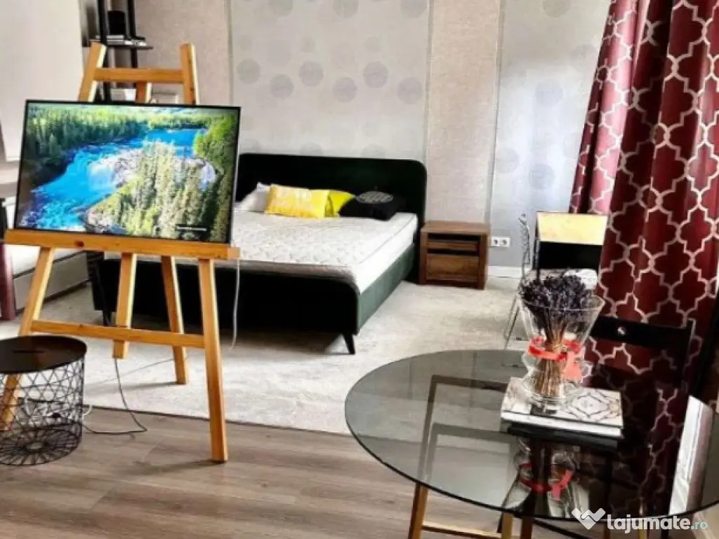 Studio 45mp PET FRIENDLY + loc de parcare, vedere padure, Gr 