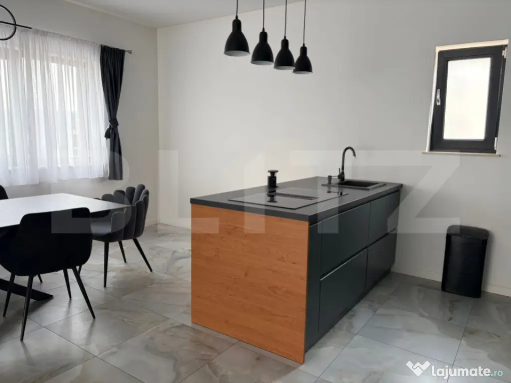 Casă de vânzare – 120 m², complet mobilată – Stil mo 