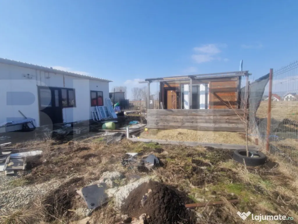 Casa din panouri SANDWICH TEREN 520MP INTRAVILAN +ANEXE