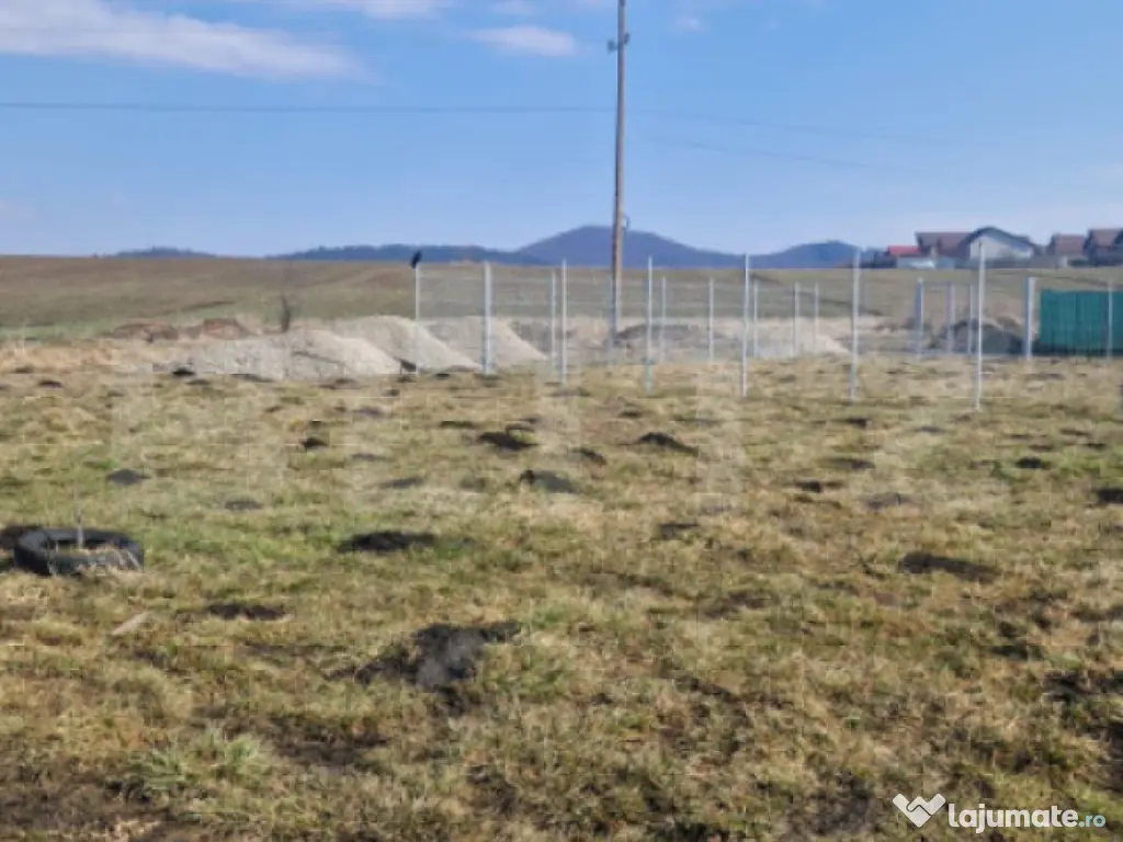 TEREN 520 MP INTRAVILAN +ANEXE-ctie cu panouri sandwich pe 