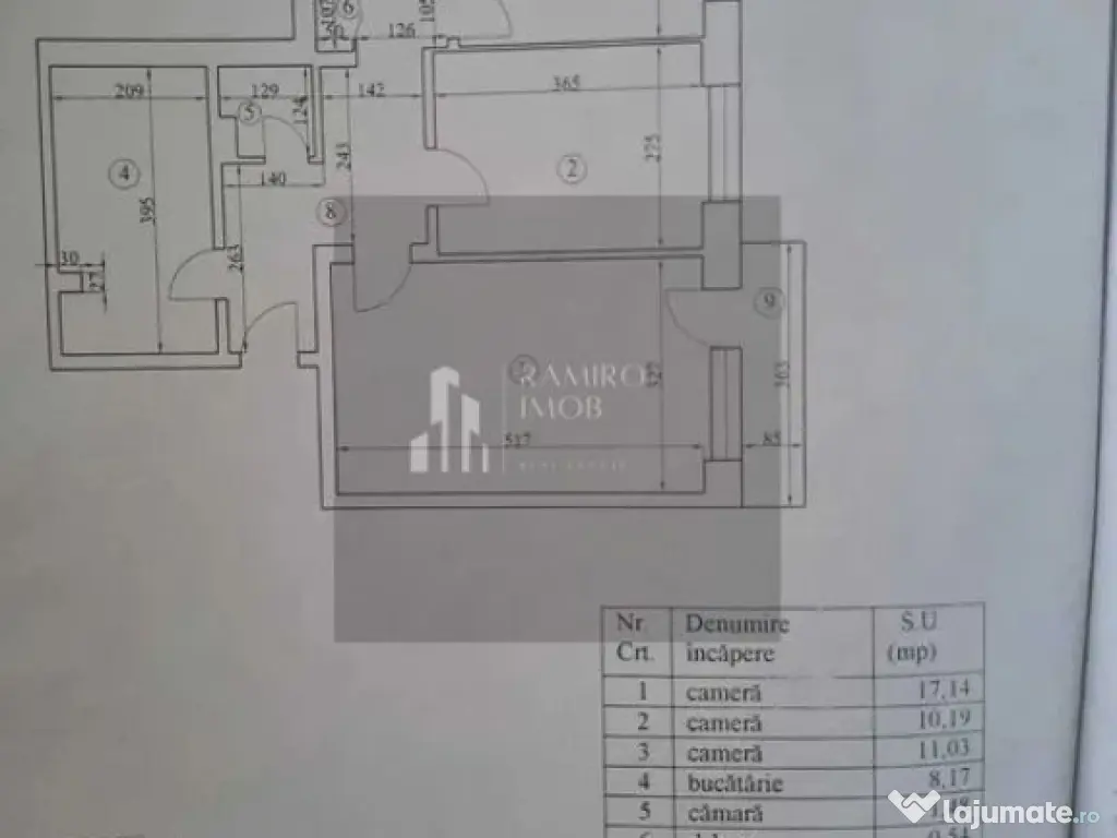 Apartament 3 camere decomandat Metrou Tineretului 