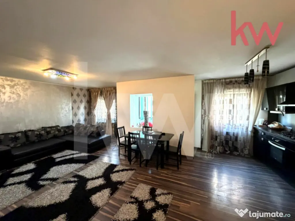 Apartament Decomandat 4 Camere/96mp- Etaj 2-George Enescu 