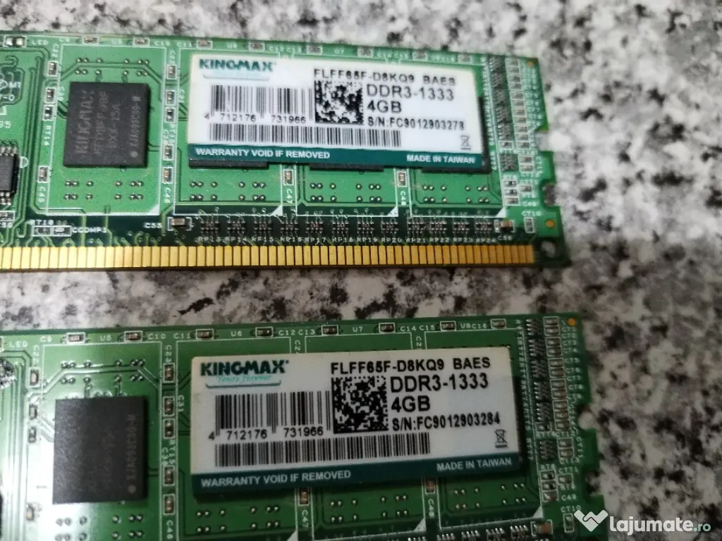 memory RAM 2G-4G de PC