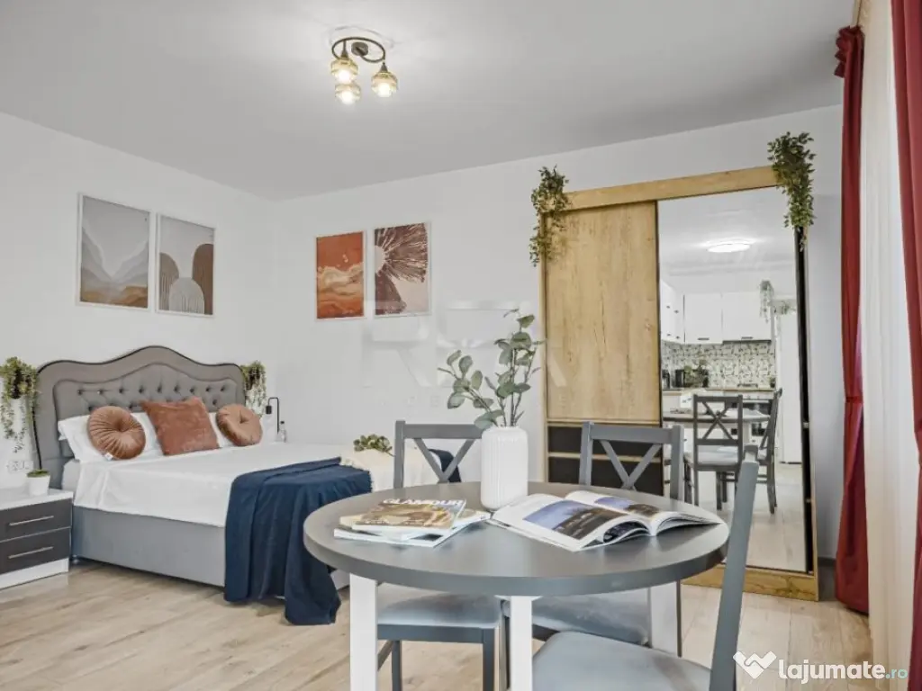 Garsonieră | Regie Residence | Bloc Nou | Mobilat 