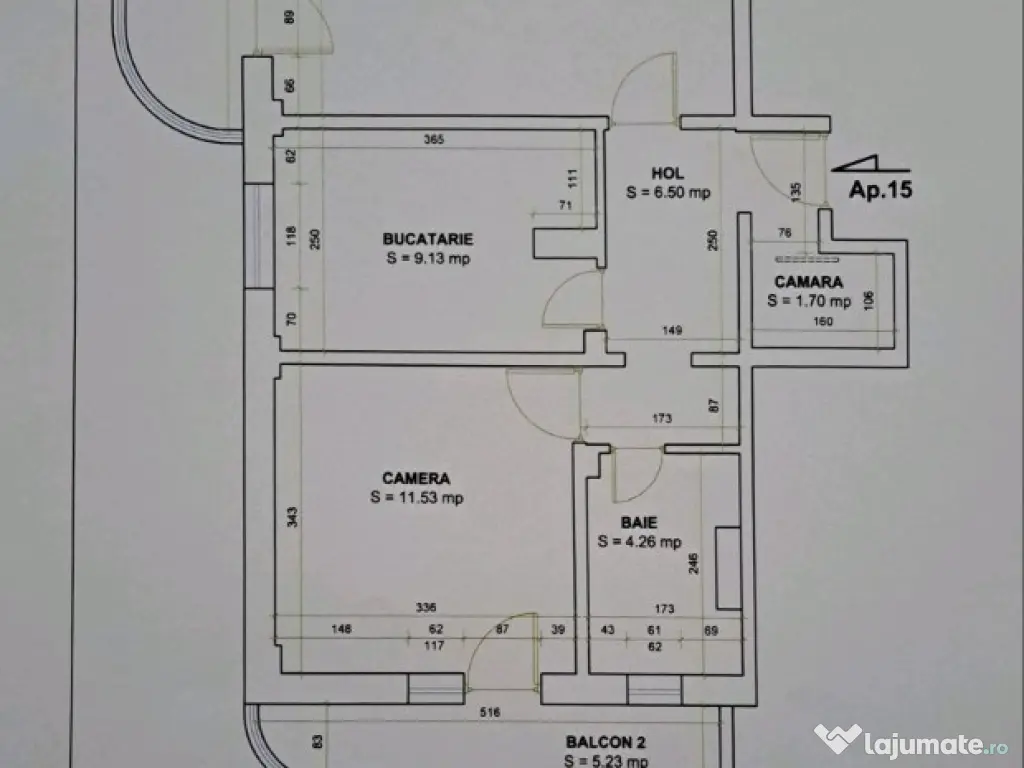 Proprietar vând Apartament 2 camere str. Aurel Vlaicu