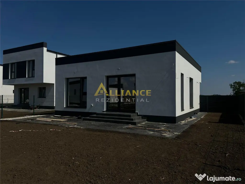 Casa individuala - 4 camere - 2 bai - in ansamblu rezidenti 