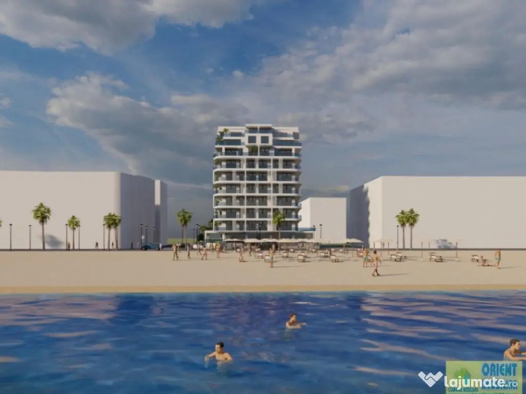 Mamaia Nord, Promenada, apartament de vanzare primul la mare 
