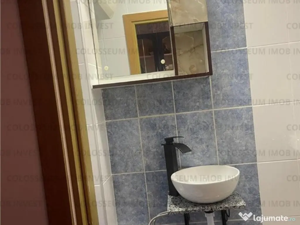 Colosseum; Camera cu baie mobilat utilat renovat Astra Orizont 