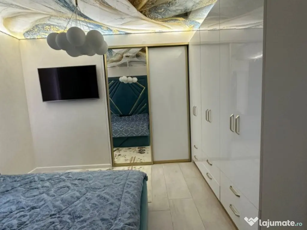 Apartament 2 camere ultrafinisat et.1, parcare Gilau 