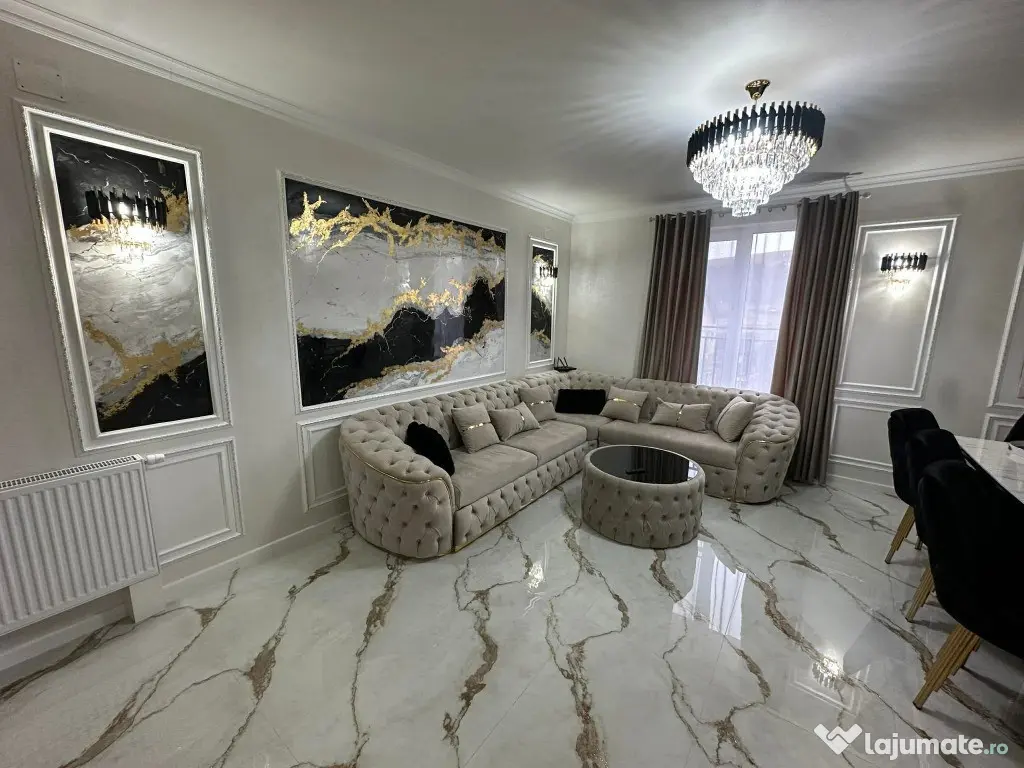 Apartament 2 camere ultrafinisat et.1, parcare Gilau 