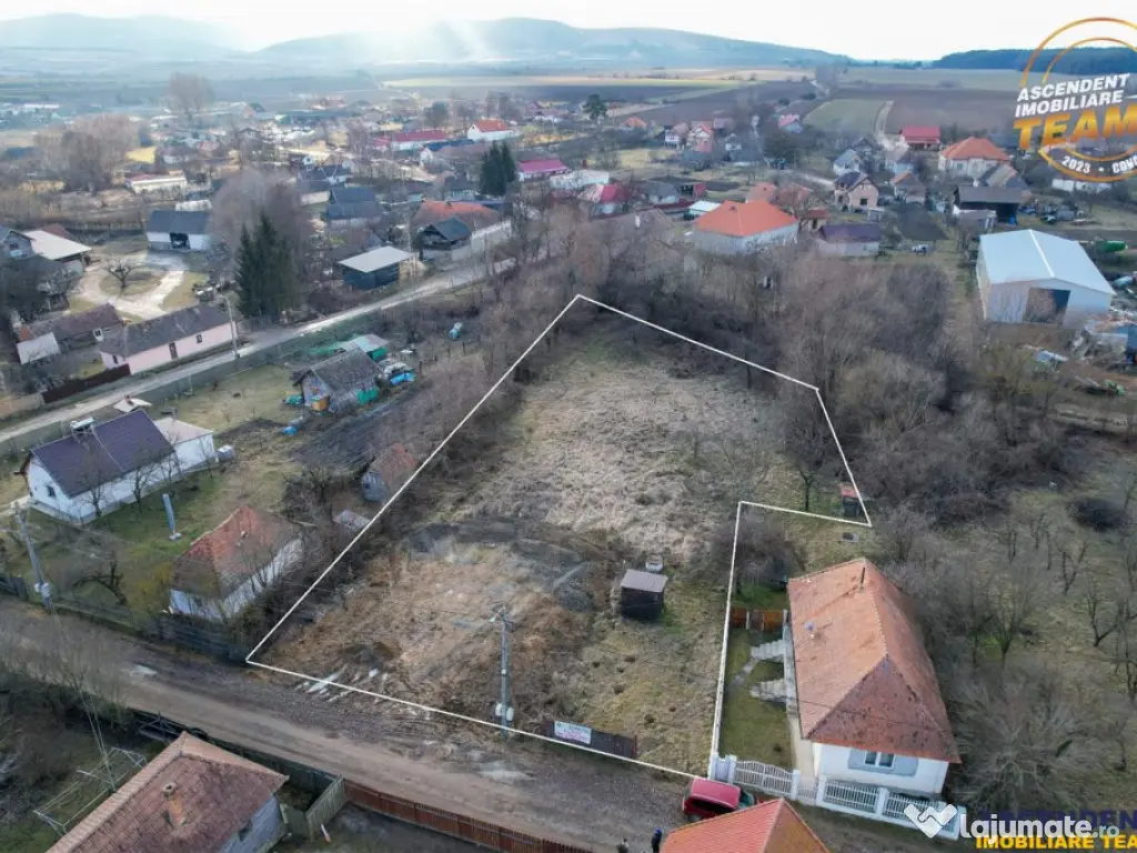 Teren cu proiect aprobat si utilitati:start ideal pentru cas 