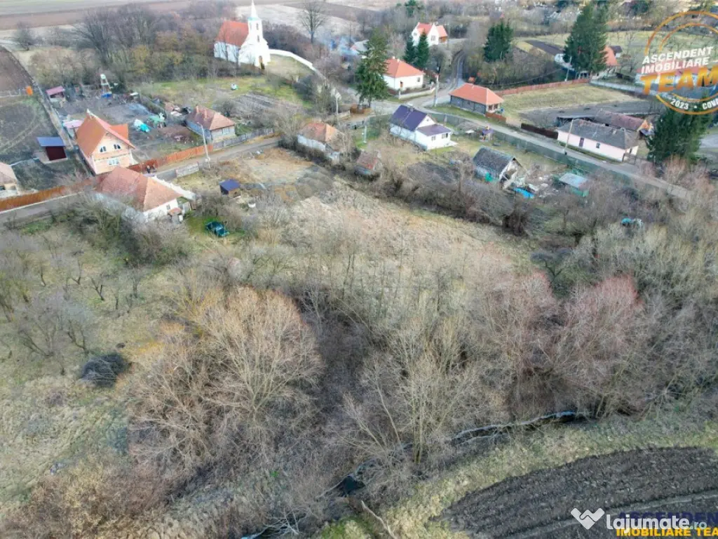 Teren cu proiect aprobat si utilitati:start ideal pentru cas 