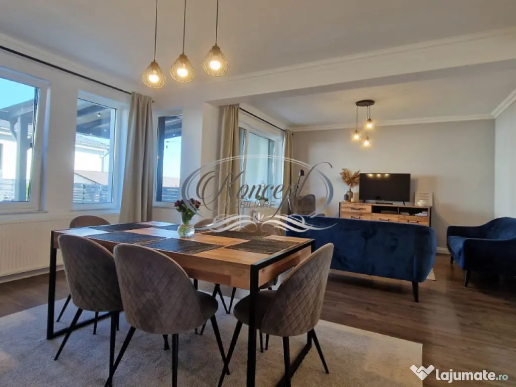 Duplex elegant cu 3 dormitoare si curte generoasa in Voronet 