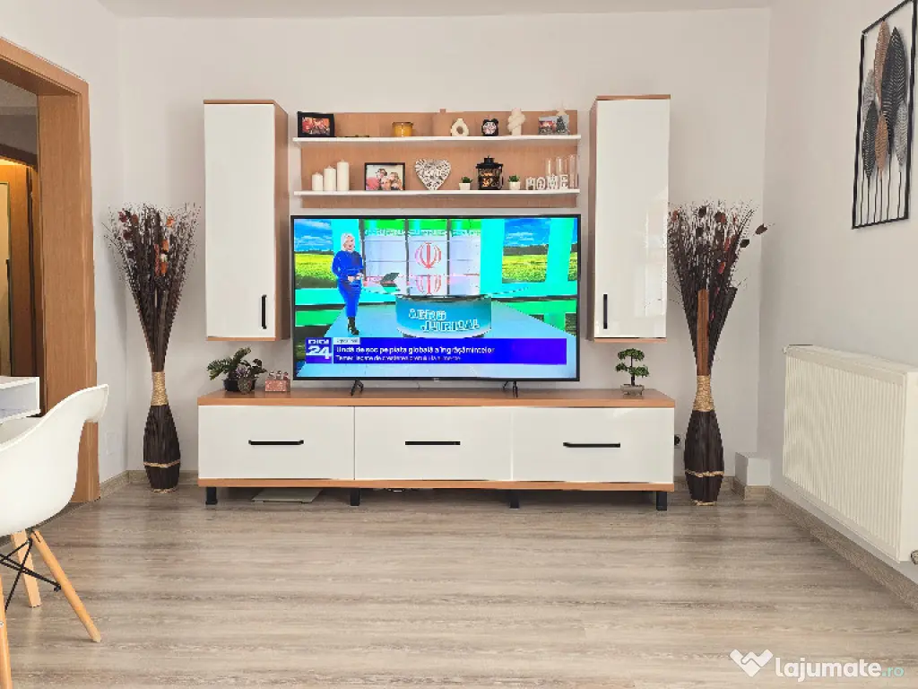 Vand apartament cu 3 camere decomandat in Deva, Netun, et 3, mobilat 