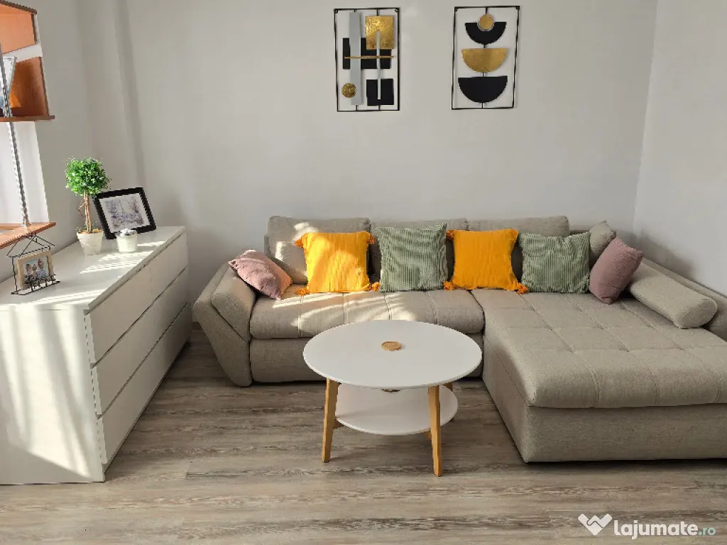 Vand apartament cu 3 camere decomandat in Deva, Netun, et 3, mobilat 