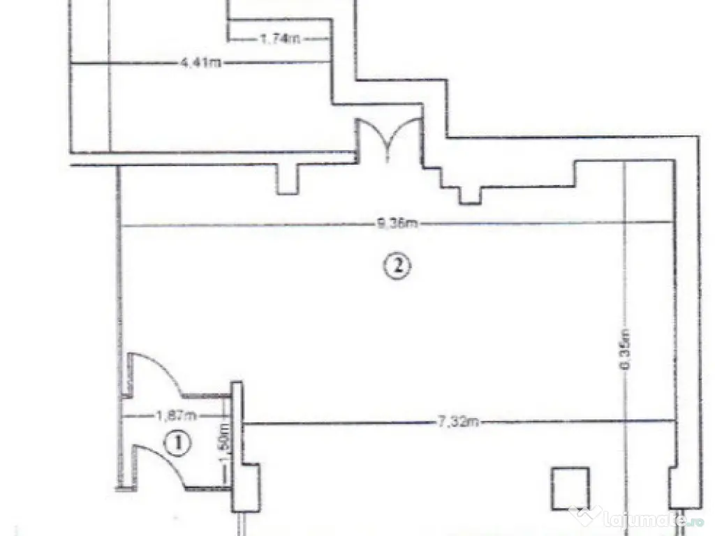 Spatiu comercial 1 Decembrie 1918, stradal, parter, 80 mp 