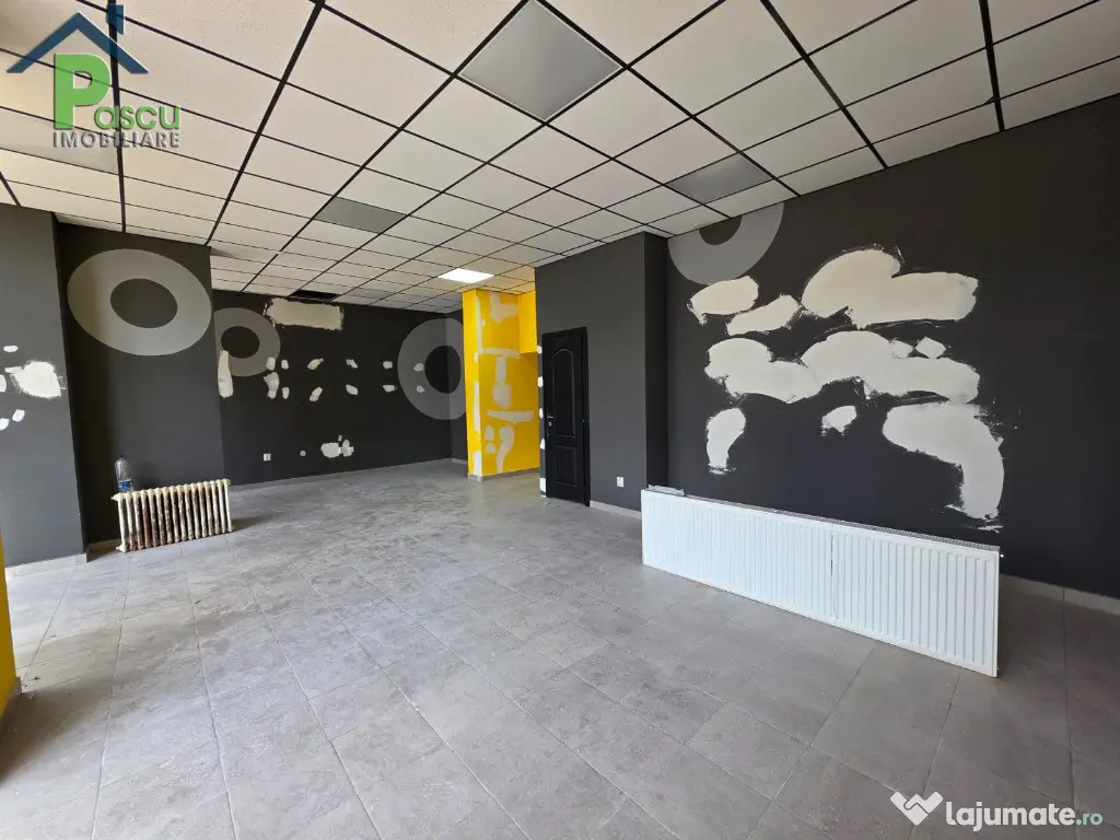 Spatiu comercial 1 Decembrie 1918, stradal, parter, 80 mp