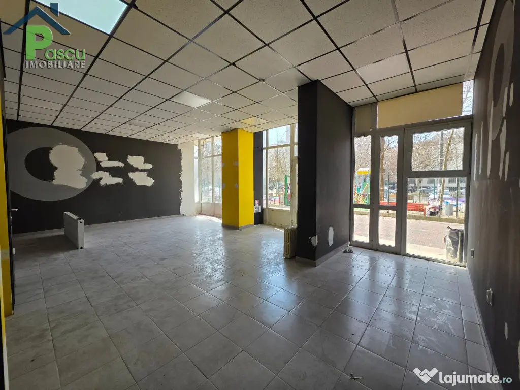 Spatiu comercial 1 Decembrie 1918, stradal, parter, 80 mp