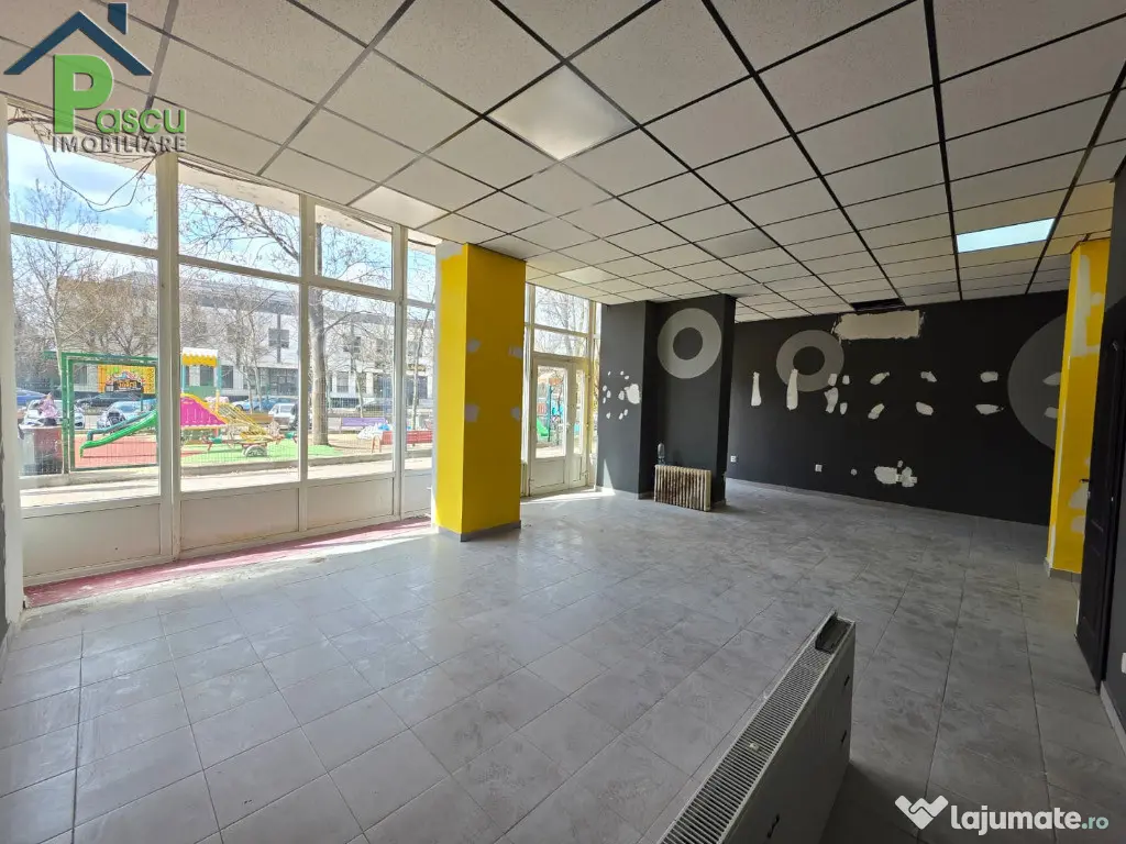 Spatiu comercial 1 Decembrie 1918, stradal, parter, 80 mp