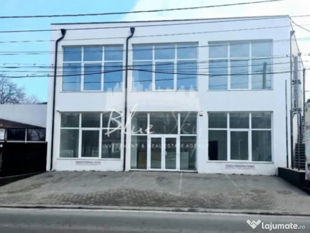 Spațiu comercial de închiriat P+1 – 464 mp, open space, 