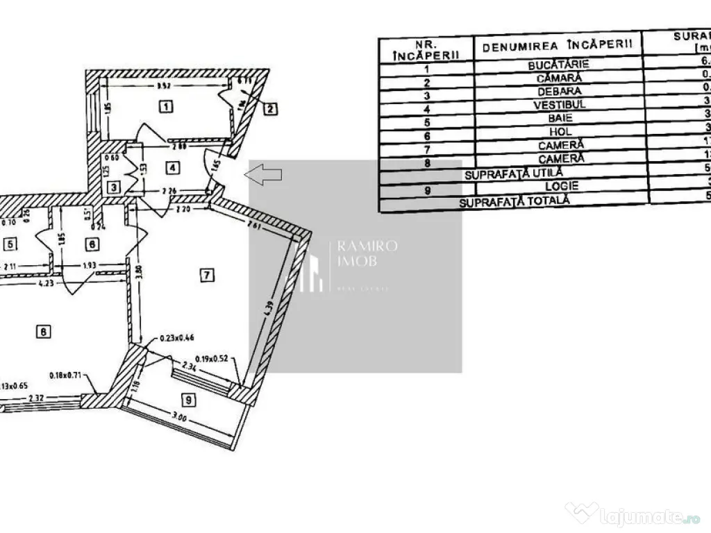 Apartament 2 camere renovat 54mp Tineretului / Sincai / T... 