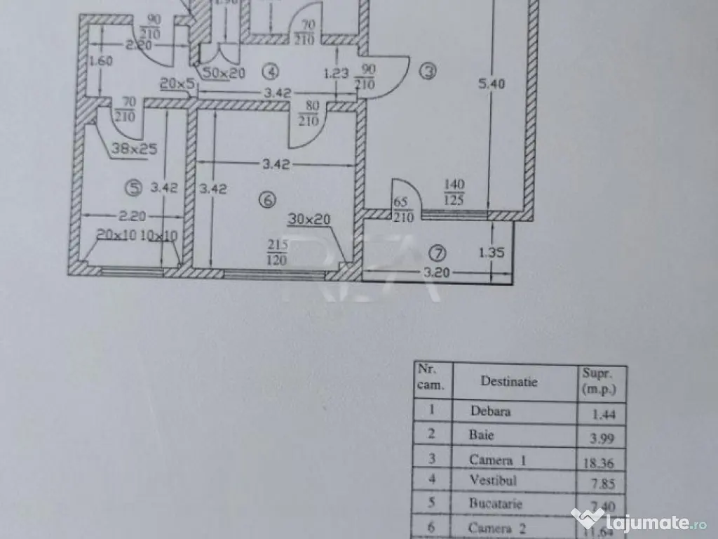 2 camere P/10, 55mp, bloc 1980-Gorjului-Str. Mohorului 