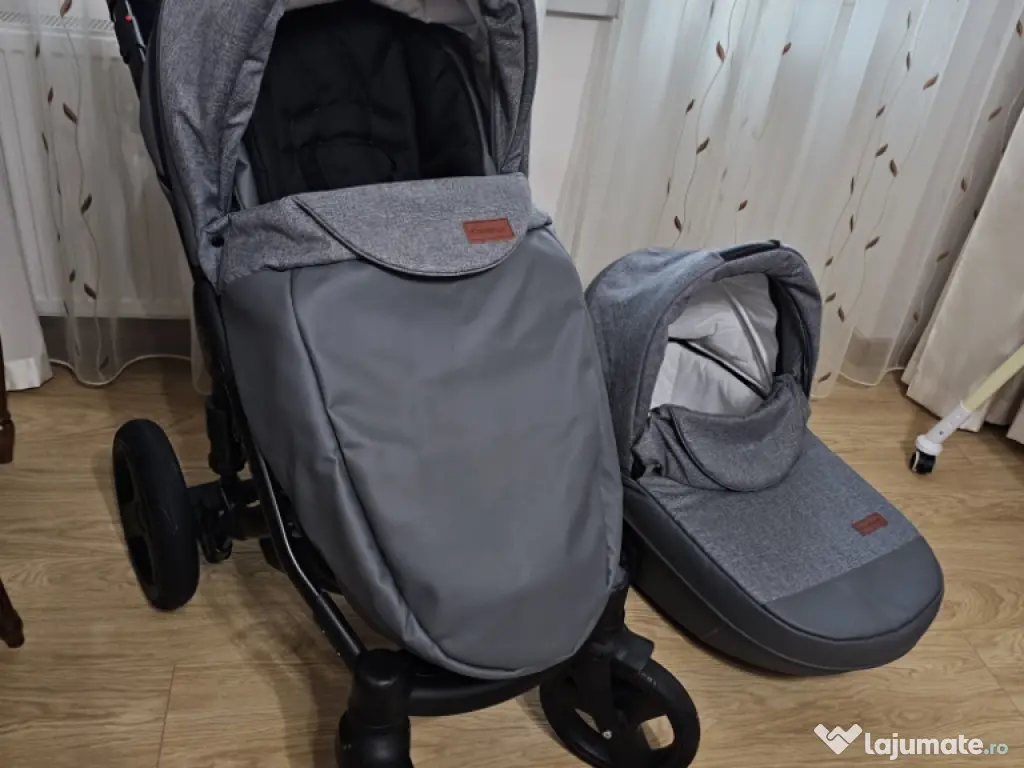 Cărucior Krausman 3 în 1 nexxo și bază isofix 