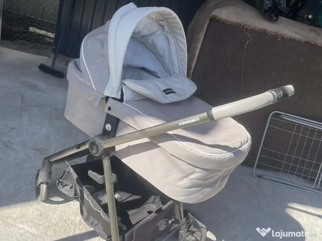 Cărucior 3in 1Foppapedretti , scoica , landou și șezut 