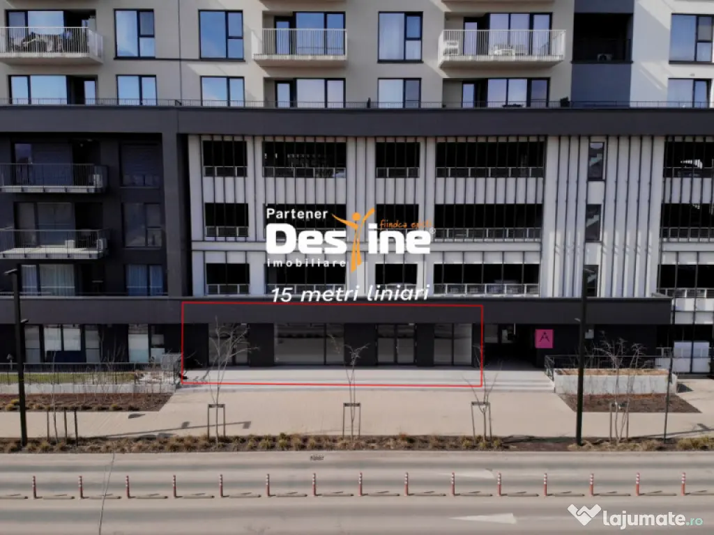 Spatiu Comercial 217 mp parter + 2 parcari la intrare in Car 